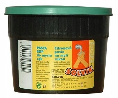 PASTA BHP piaskowa cytrynowa mydlana 24 SZTUKI