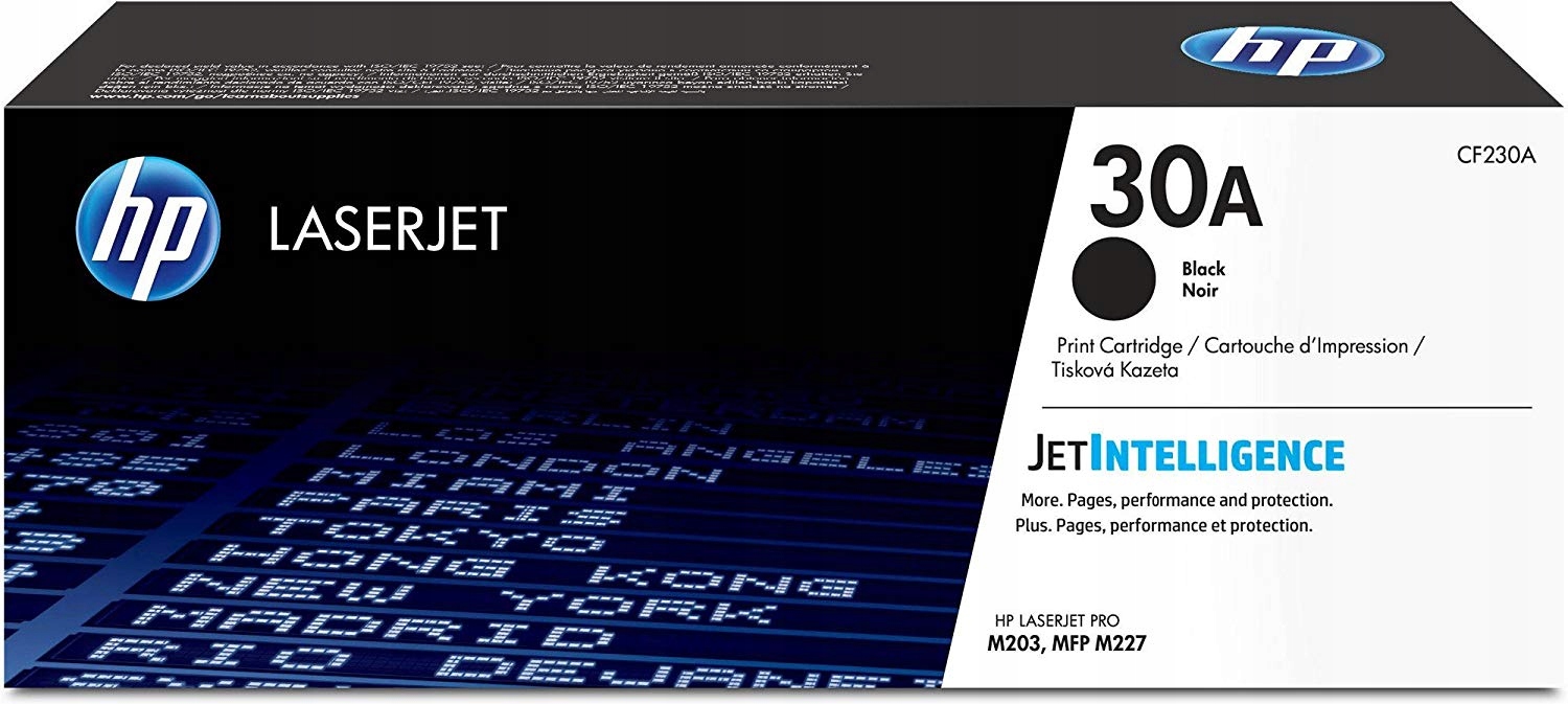Hp 30A čierny toner (CF230A) originál