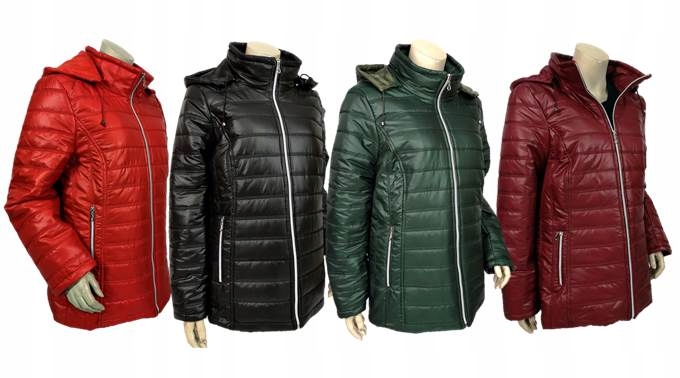 DUŻA KURTKA DAMSKA PIKOWANA PRZEJŚCIOWA L 40 42 Płeć kobieta