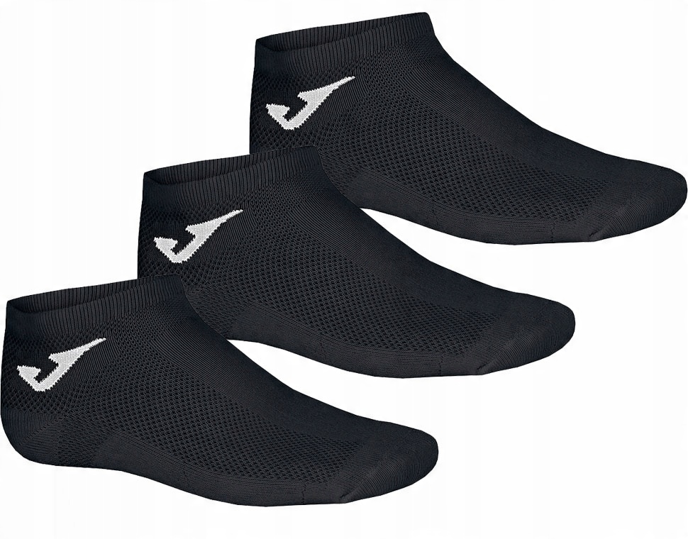 

Joma Skarpety Bezuciskowe Czarne 3Pak Stopki 43-46