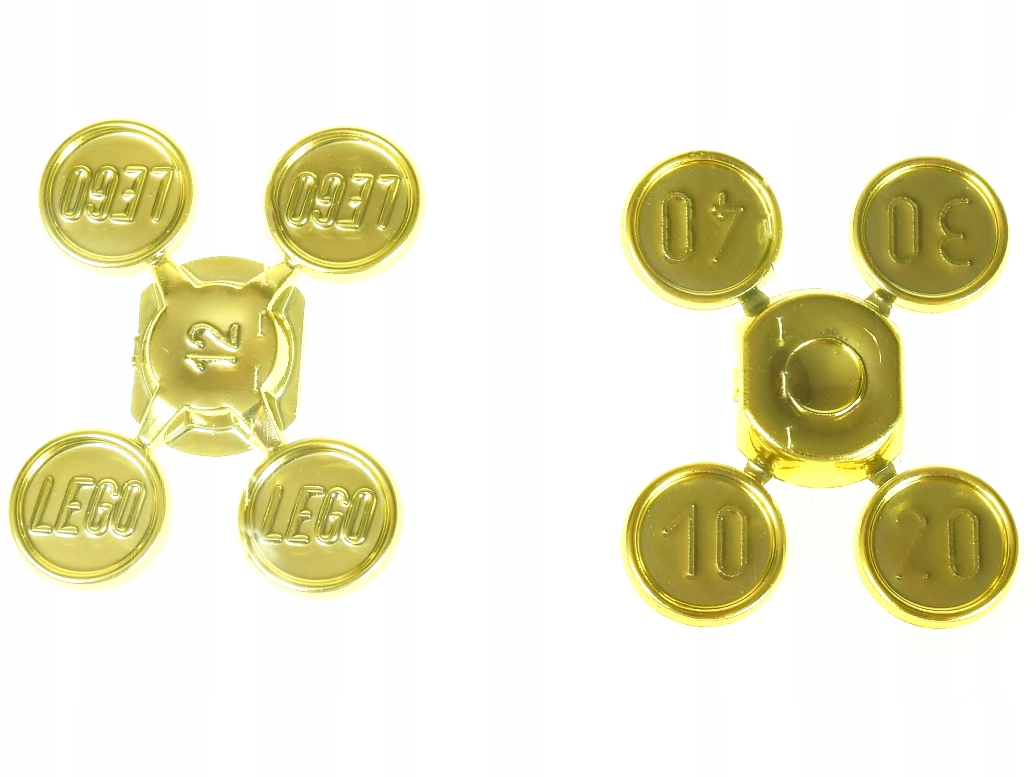 

Lego Monety 70501c01 złoty chrom