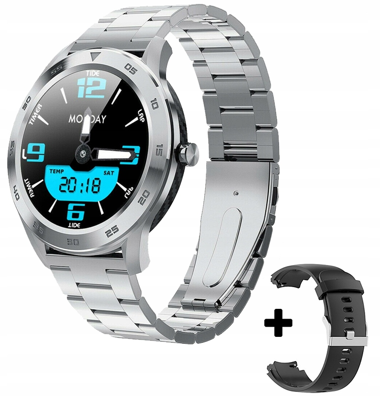 

Smartwatch DT98 Hd Ekg Ecg Tętno Sen SpO2 Pasek