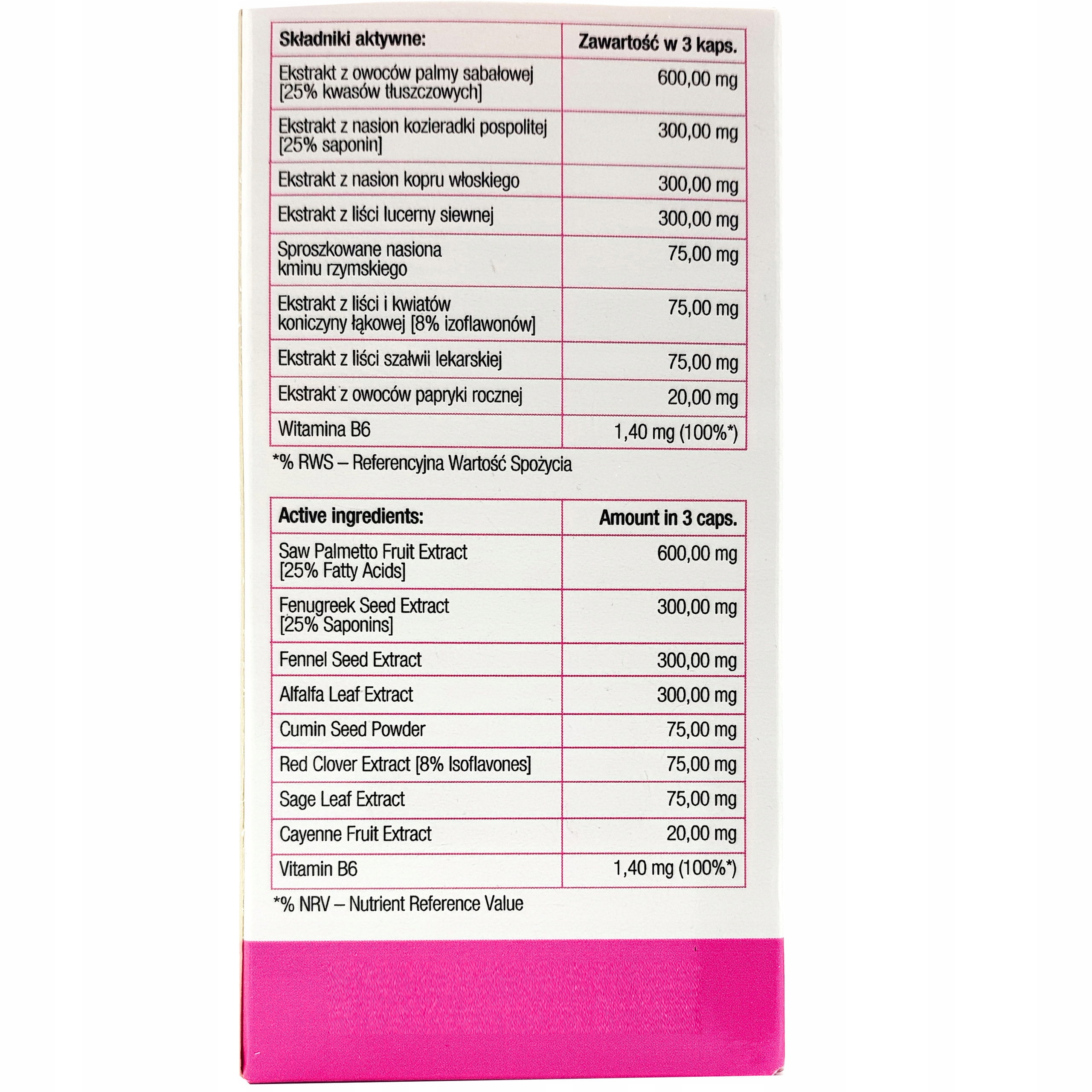 PERFECT BUST 90TAB POWIĘKSZENIE PIERSI +ZEL Marka inna marka