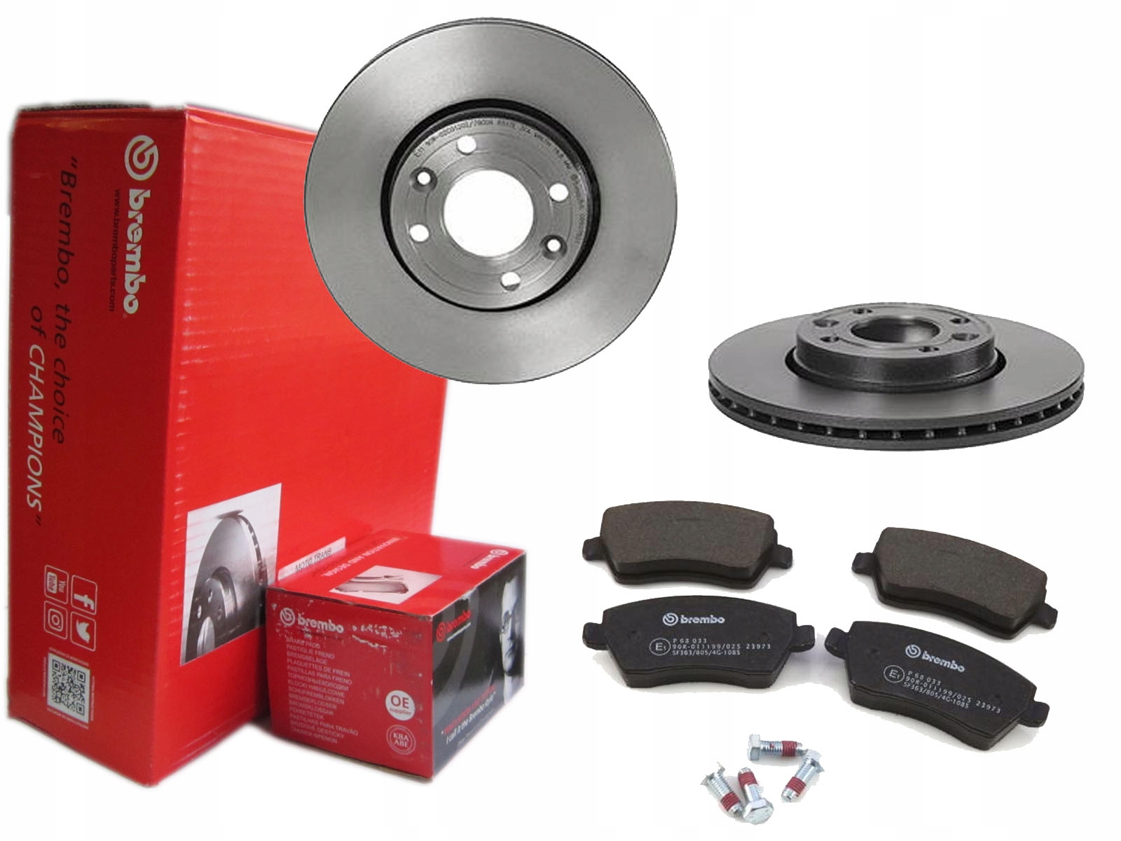

Tarcze Klocki Brembo Przód Renault Captur 258MM