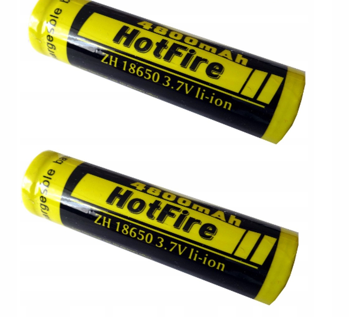 

2x Akumulator 18650 4800 mAh 3,7V Li-ion