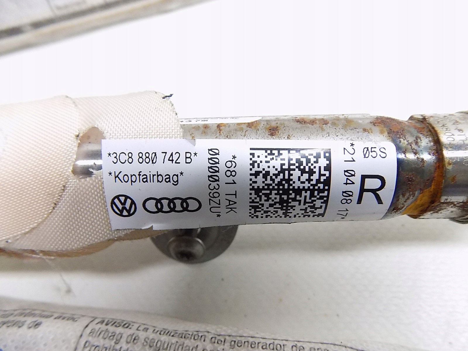 пиропатрон подушки безопасности volkswagen oe 3C8880742B