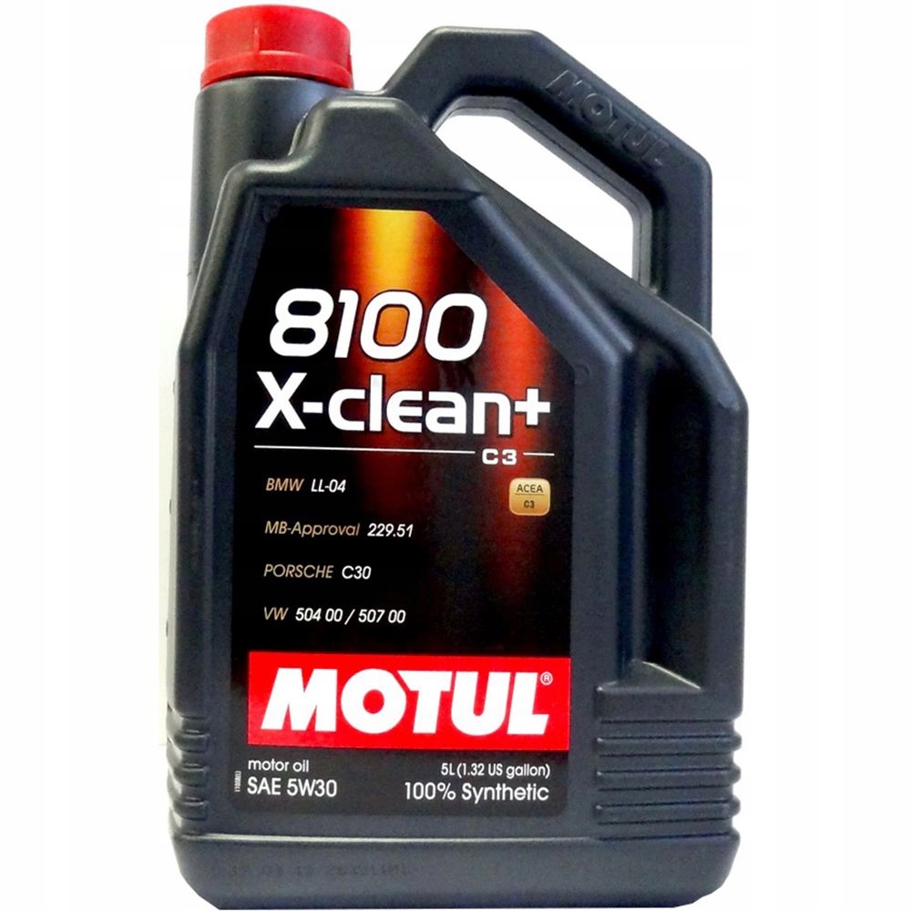 

Olej Motul 8100 X-Clean+ C3 5W/30 5L