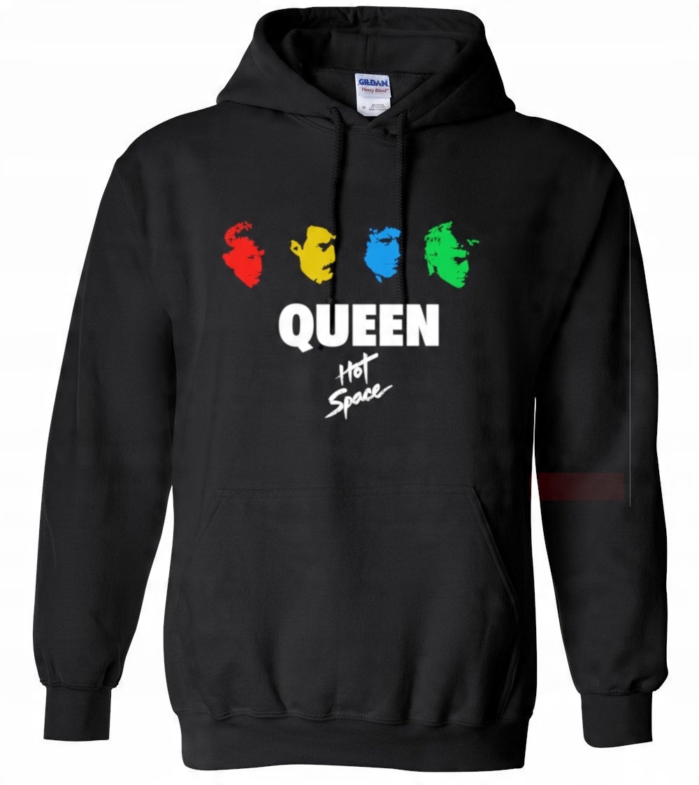 

Queen Freddie Mercury Bluza z kapturem 10 Wzorów S
