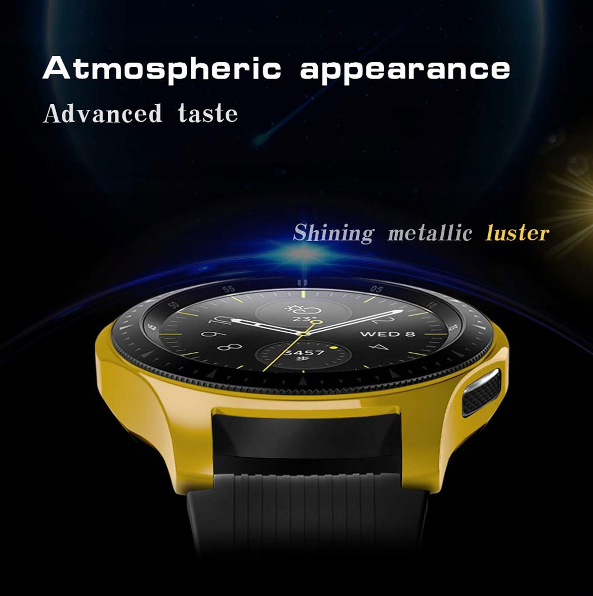 ZŁOTE ETUI CASE SAMSUNG GALAXY WATCH 42mm Pasuje do modelu Samsung Galaxy Watch 42mm