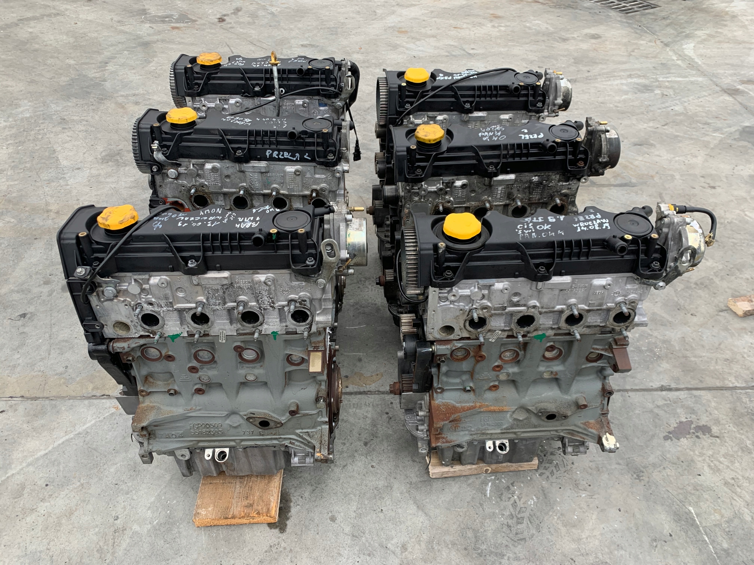 Silnik Fiat Doblo Bravo 1.9 JTD multijet 223B2000