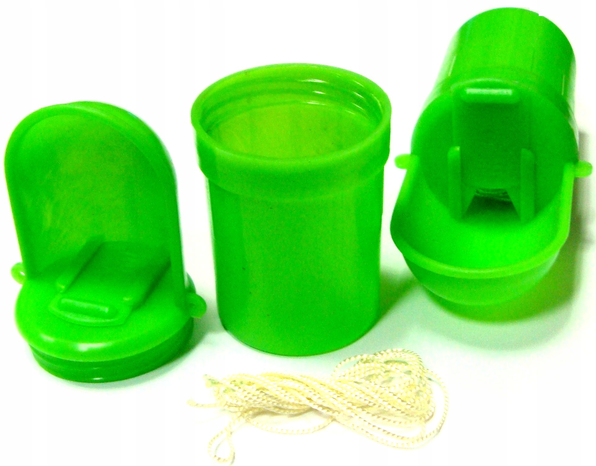 Pudełko na robaki - ze sznurkiem