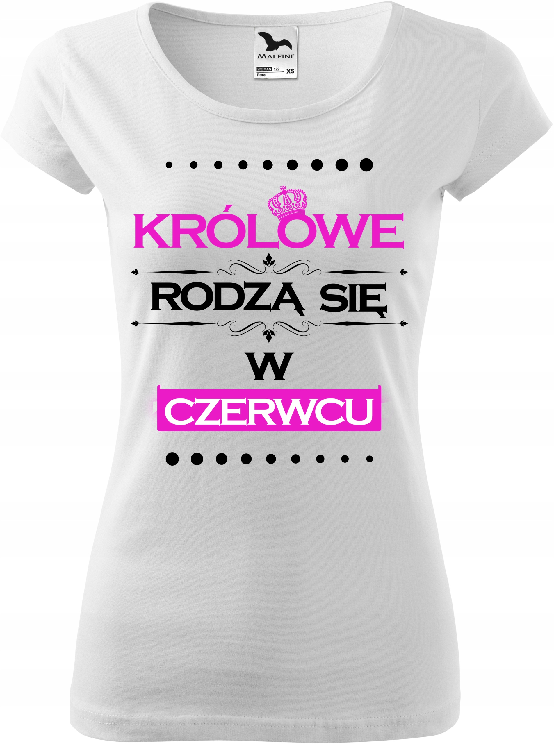 

Koszulka Królowe rodzą się w... na urodziny r XL