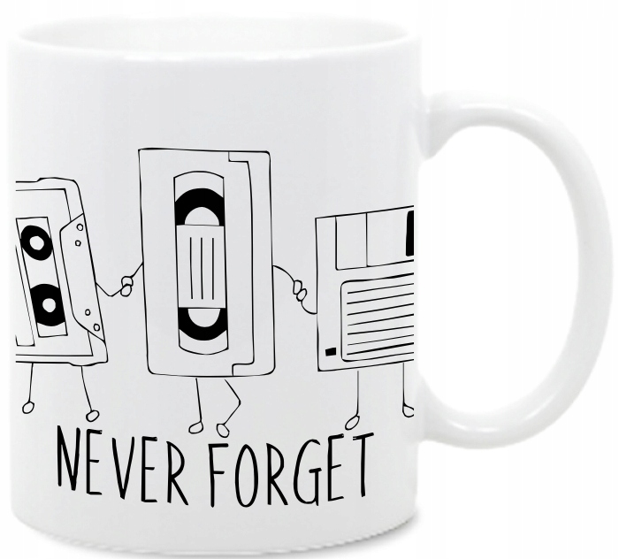 

Never Forget, dyskieteka vhs 80 Kubek