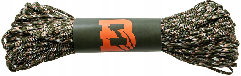 

Badger Outdoor 550 Linka Paracord Woodland 30m