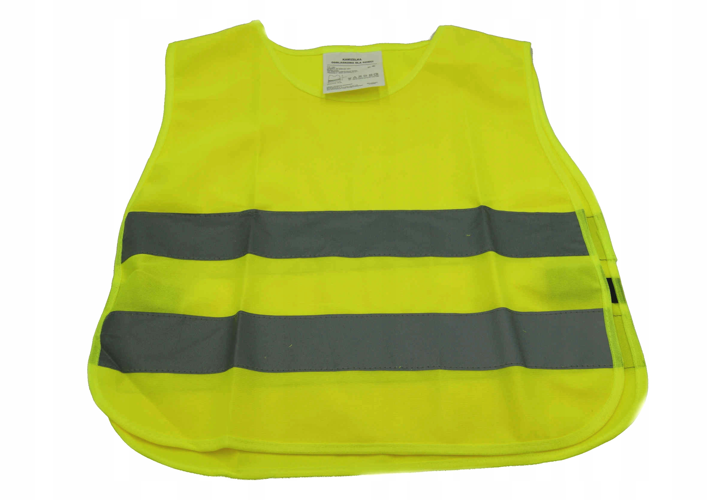 

Kamizelka Odblaskowa Dla Dziecka 120-150CM Żółta