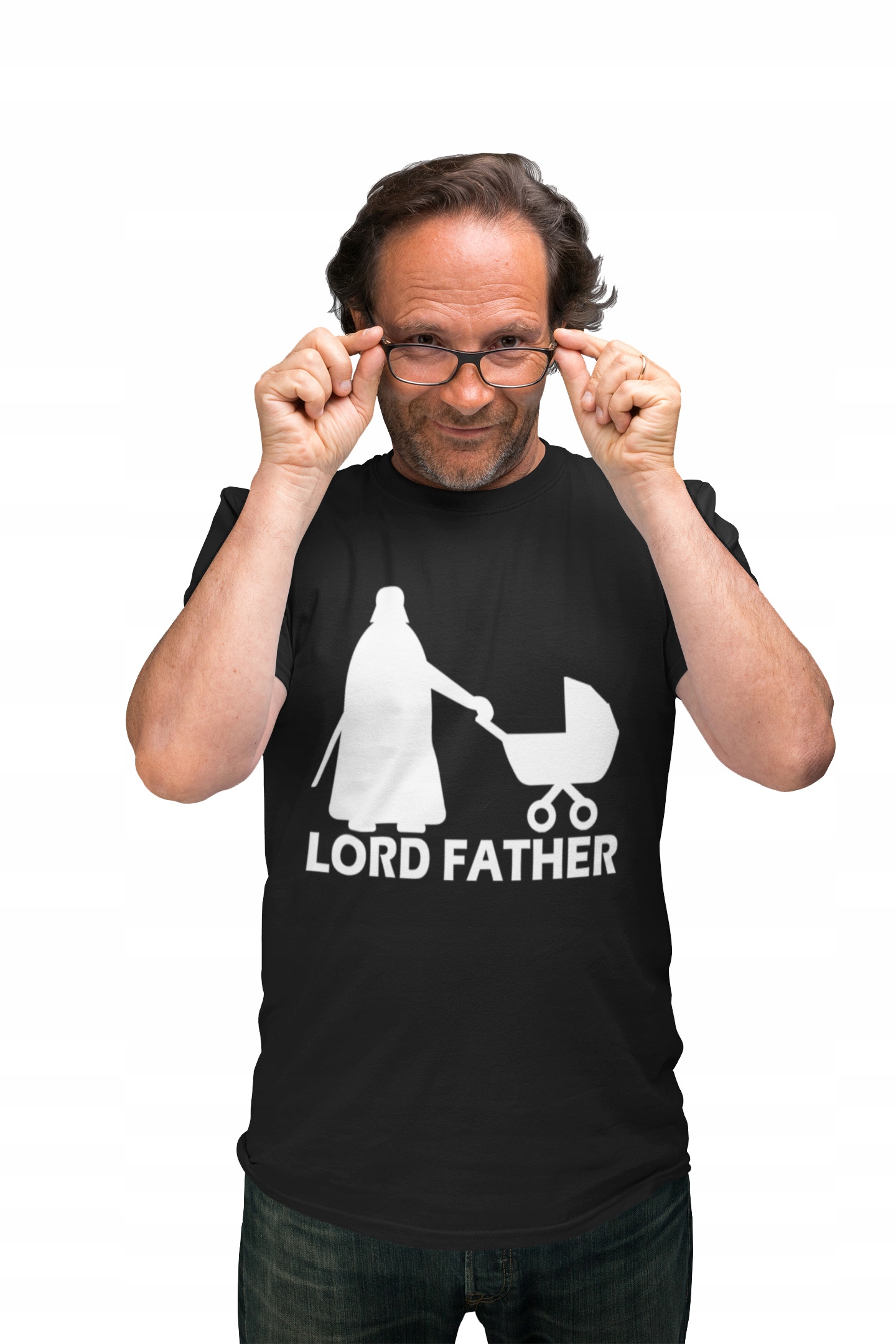 

Koszulka Męska Lord Father Prezent Dla Ojca Taty L