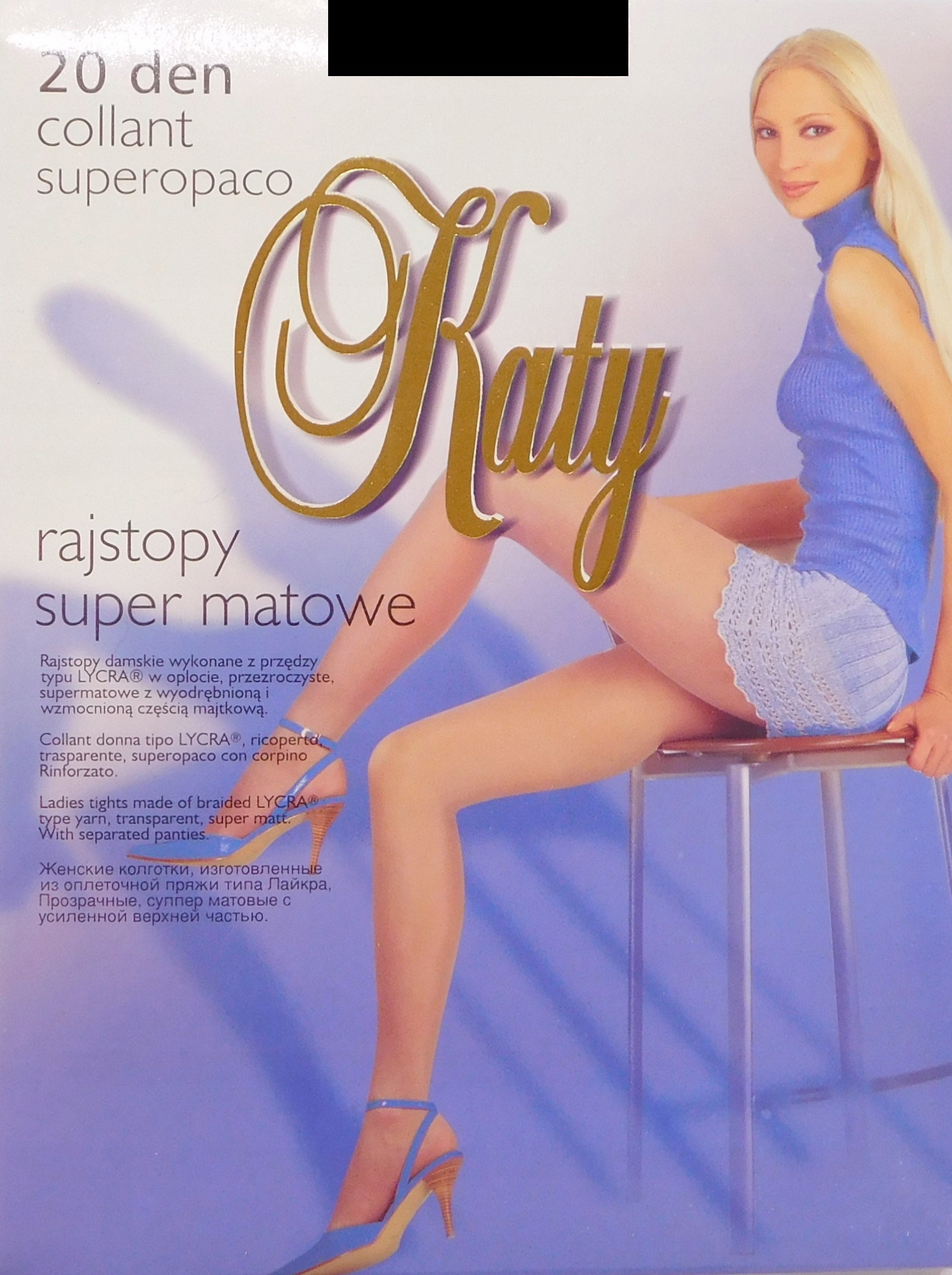 

-50% Katy Superopaco 20den matowe castoro r.2-M