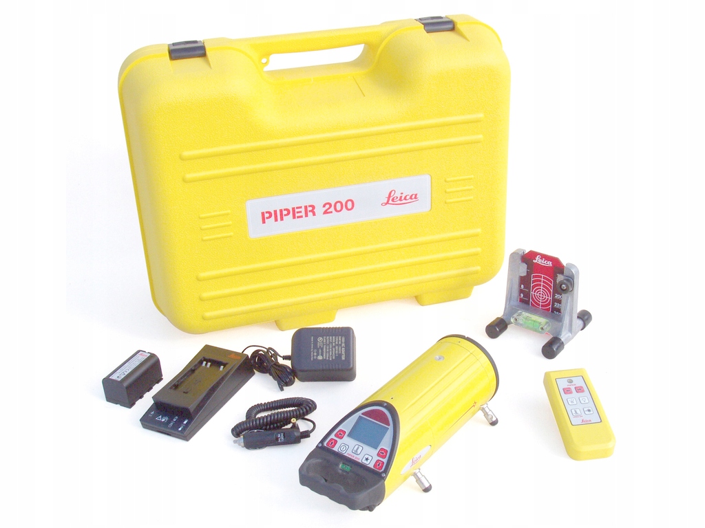 LASER RUROWY LEICA PIPER 200 ZESTAW WALIZKA WAWA