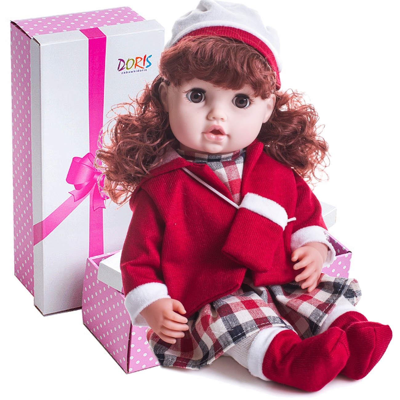 

Lalka Bobas Doris 45 cm Mówi Śpiewa Po Polsku 38