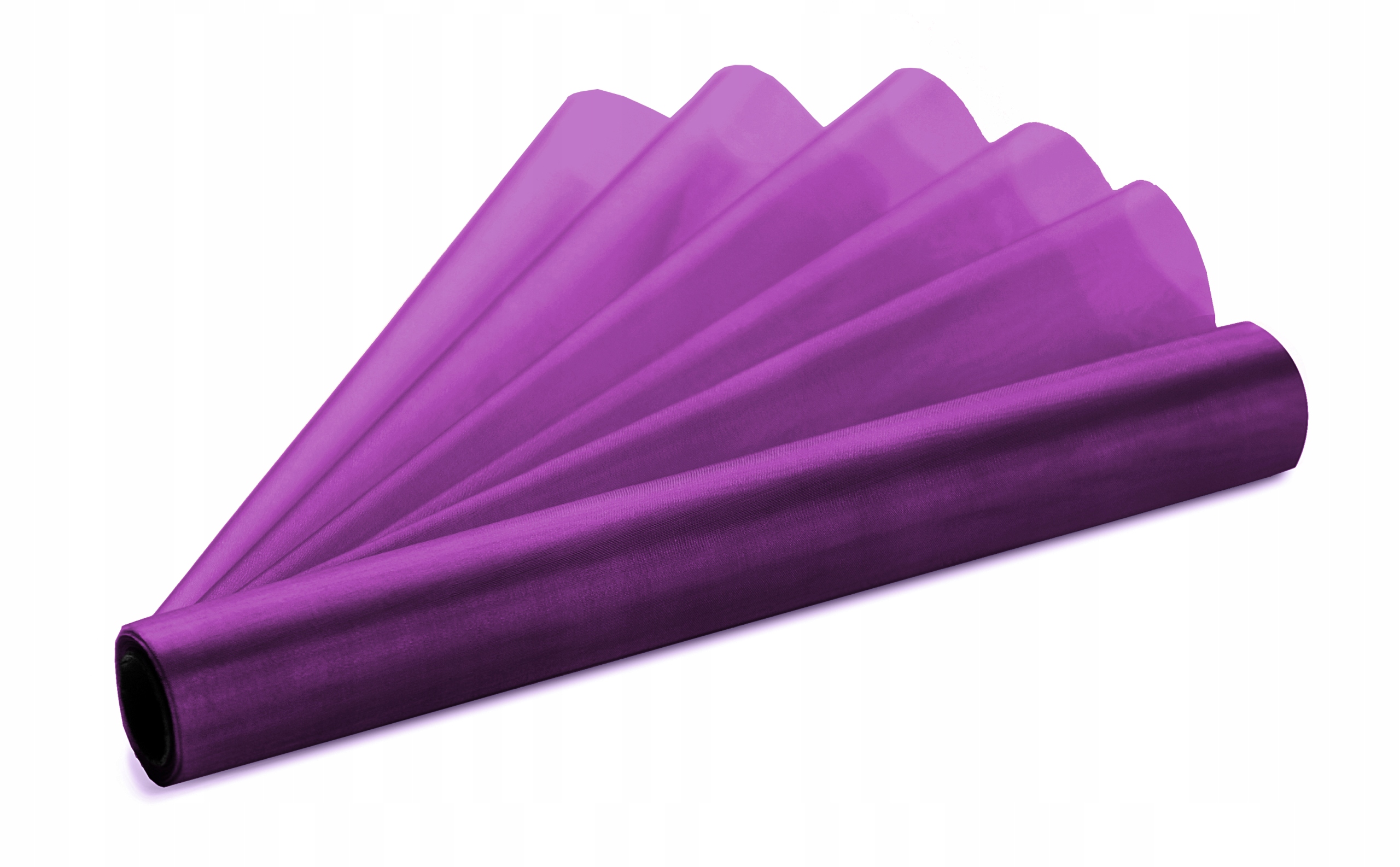 

Organza organtyna gładka 36cm - 9m - Śliwkowy