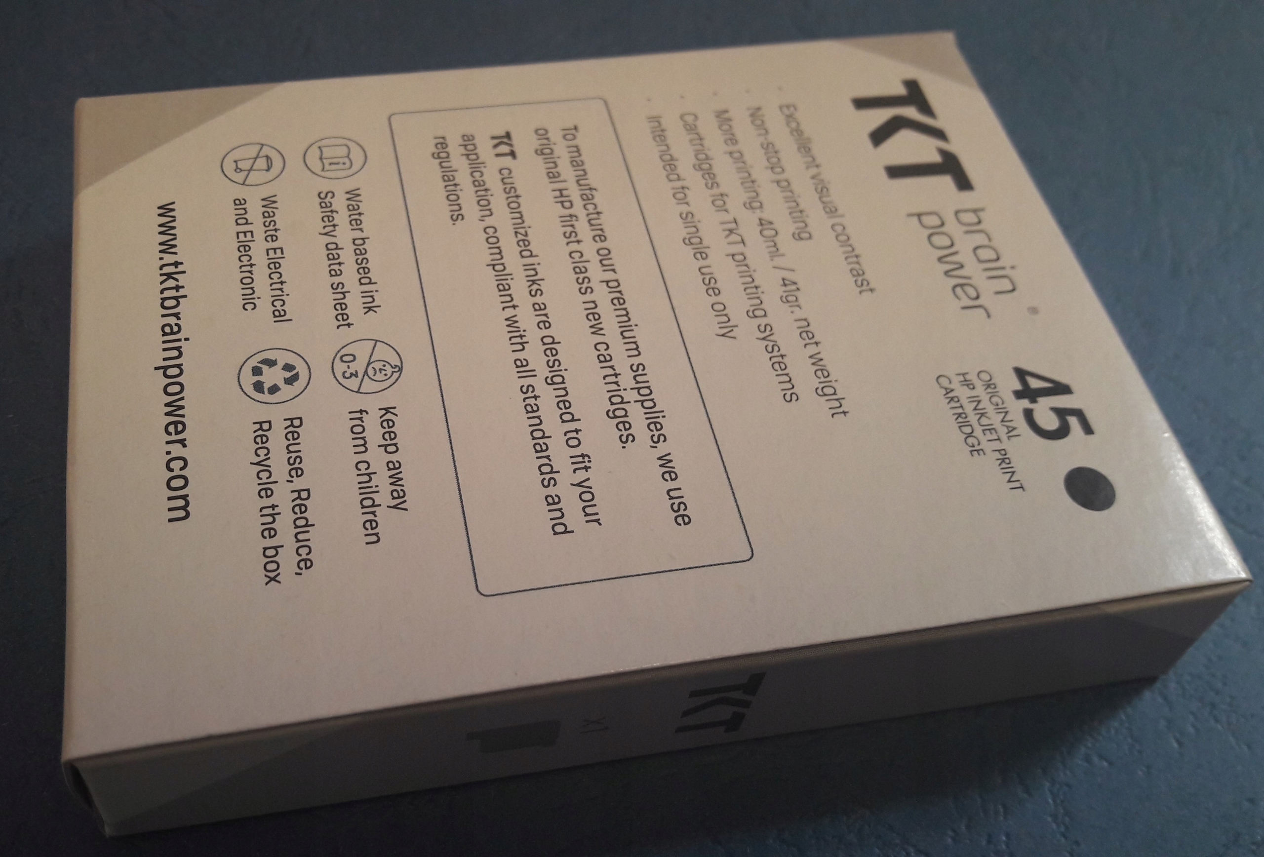 Tusz HP45 STANDARD BLACK - oryginał by TKT Kod producenta 51645AE