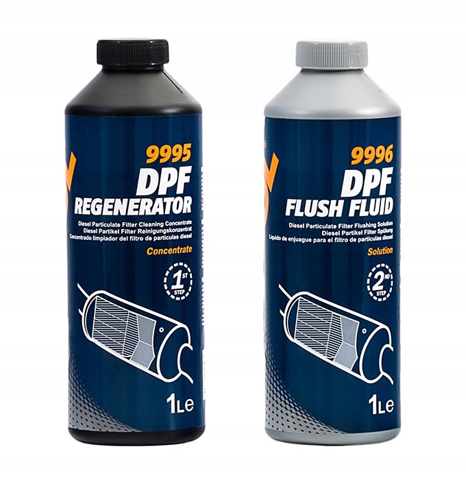 Mannol 9995+9996 czyszczenie i regenaracja filtra Dpf