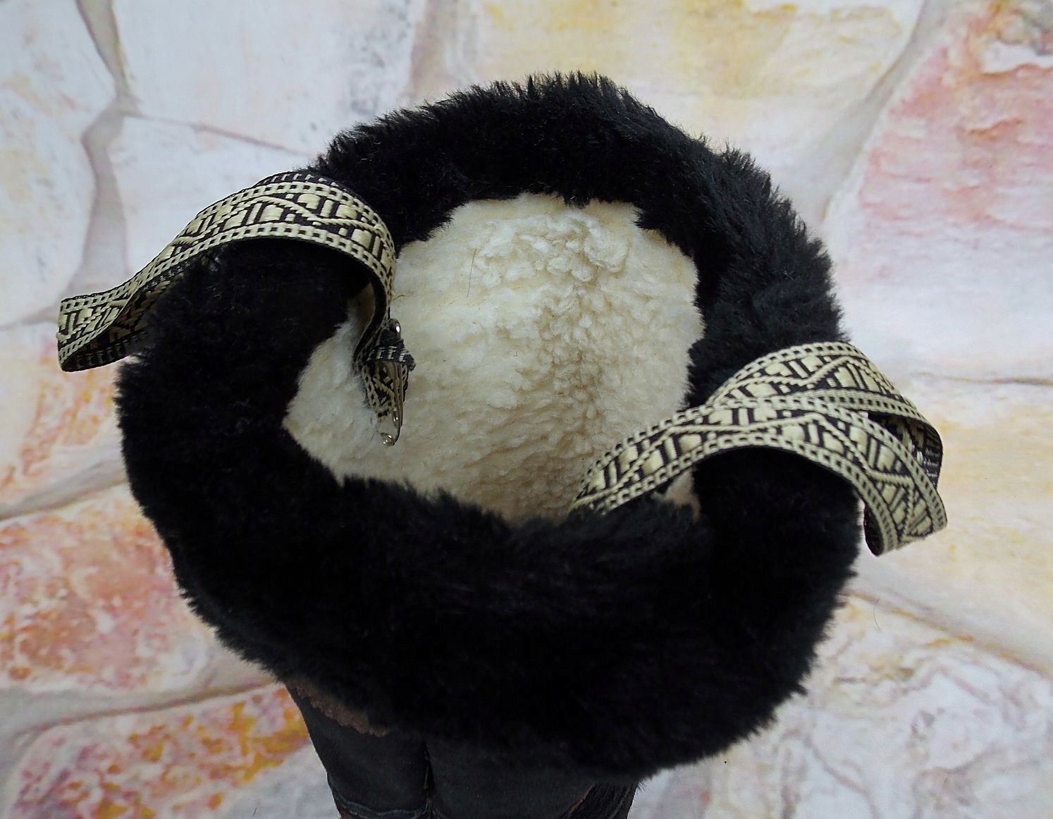 WINNA ROZM-41/26CM SKÓRA/WŁOSIE IDEALNE Materiał zewnętrzny inny