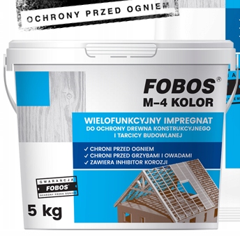 FOBOS M-4 WIELOFUNKCYJNY IMPREGNAT DO DREWNA 5 KG