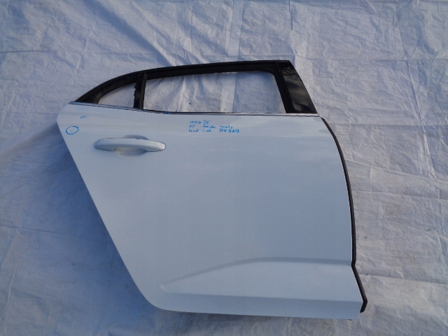 MEGANE IV DRZWI PRAWE TYLNE BEZ SZYBY DV369