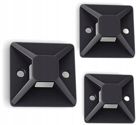 10x ORGANIZER UCHWYT ZACZEP DO KABLI NA TRYTKI 3M