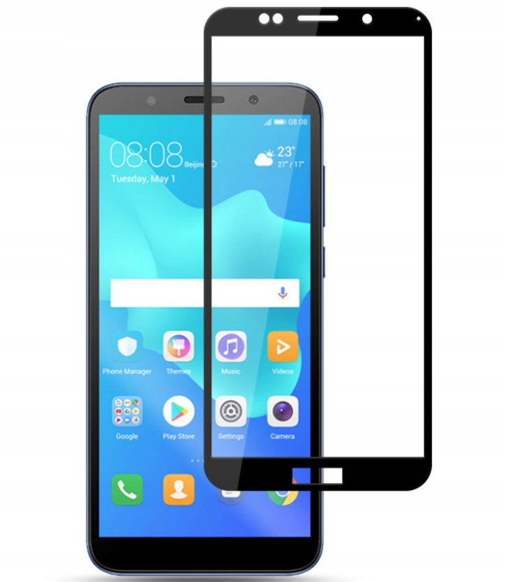 

Szkło Hartowane 9H Pełne 5D do Huawei Y5 2018