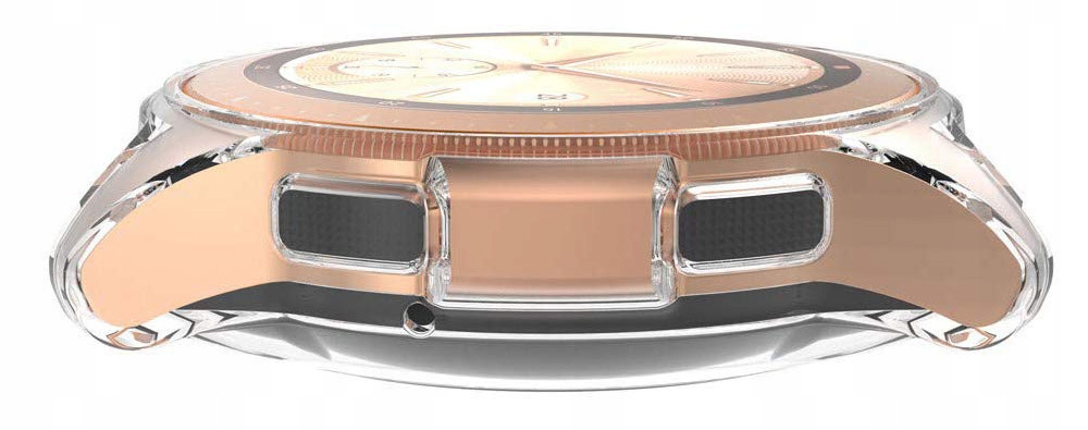 PRZEZROCZYSTE ETUI CASE SAMSUNG GALAXY WATCH 42mm Materiał tworzywo sztuczne