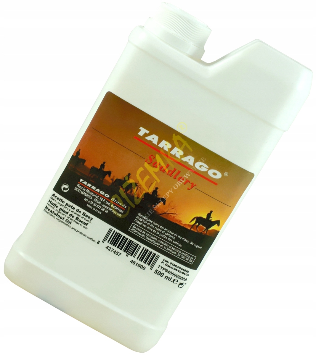 TARRAGO SADDLERY TŁUSZCZ OLEJ IMPREGNAT SKÓRY 500