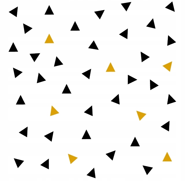 

Naklejki Na Ścianę Ścienne Trójkąty 105 szt dzieci