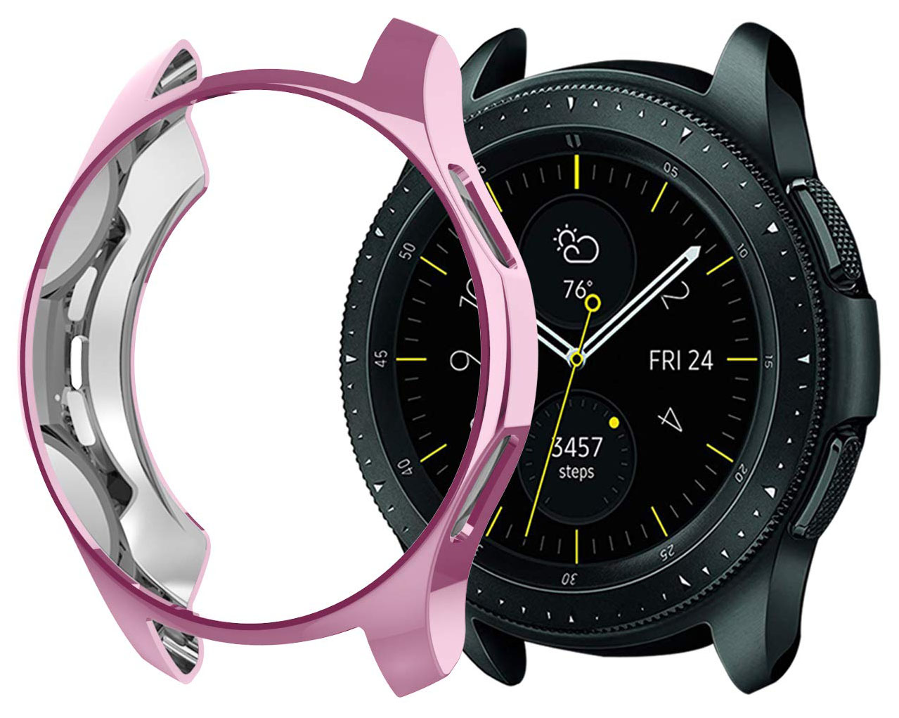 RÓŻOWE ETUI CASE SAMSUNG GALAXY WATCH 42mm