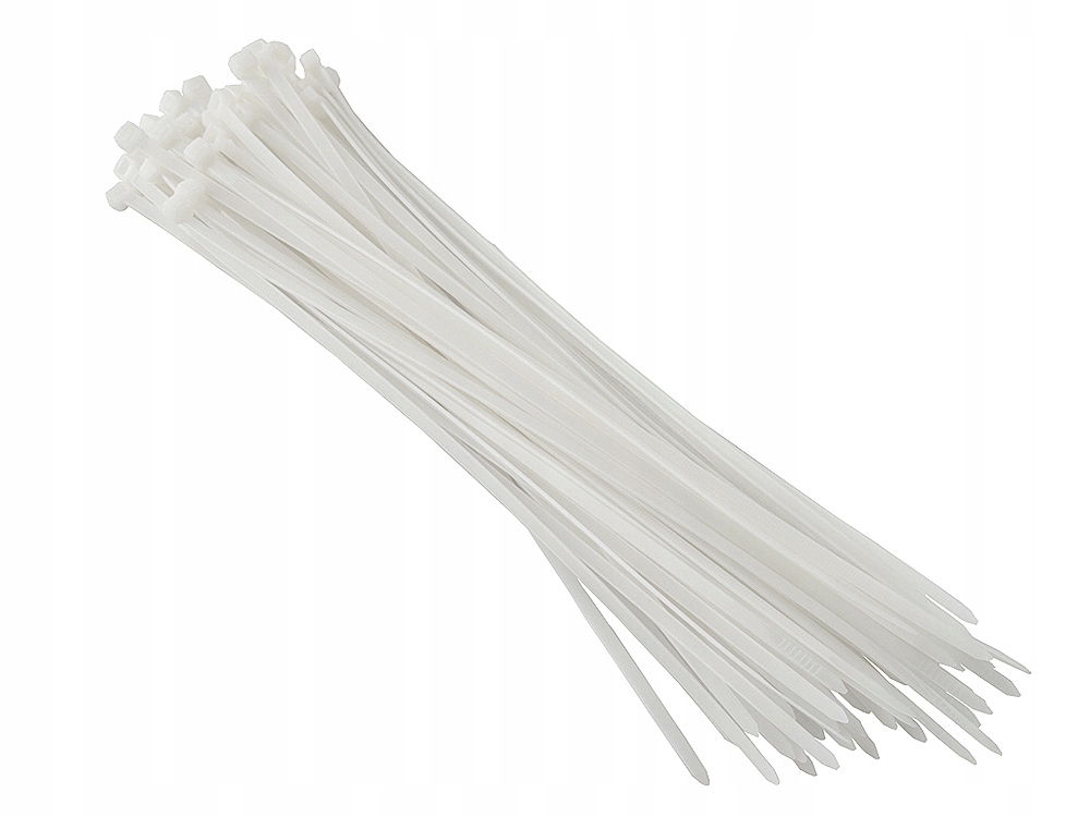 

Opaski Zaciskowe 20cm 3,5mm 100szt białe 2716