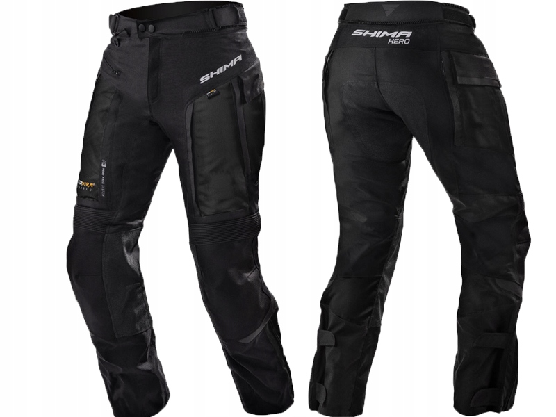 SHIMA HERO TEKSTYLNE SPODNIE MOTOCYKLOWE +GRATISY Rozmiar XXXL