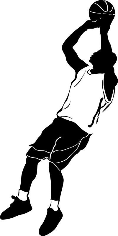 

Naklejka na ścianę Sport Koszykarz Piłka 140 cm