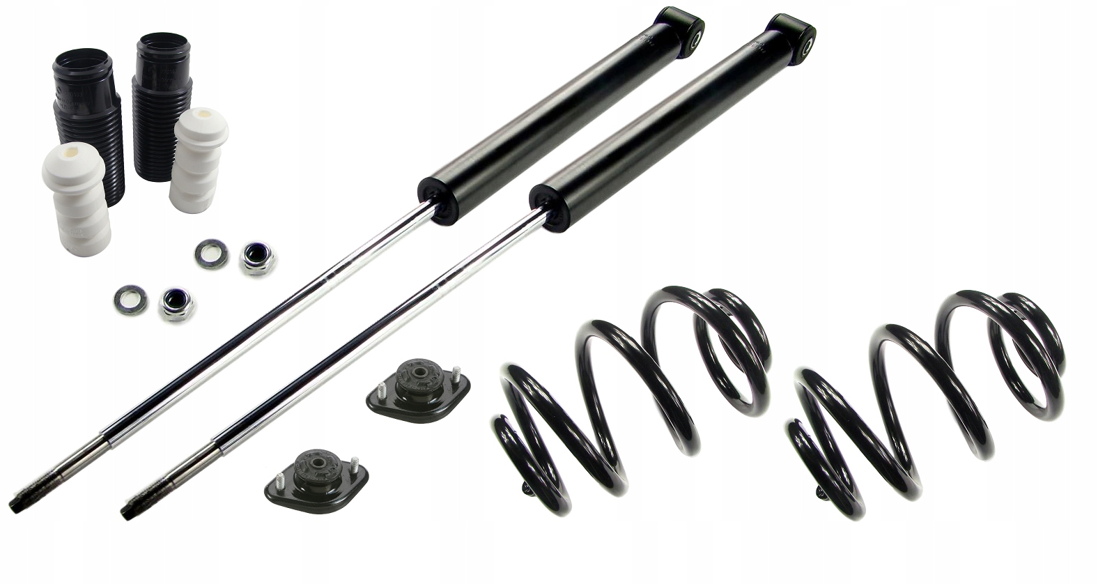 

Amortyzatory x2 Bmw 3 E36 E46 +sprężyny +poduszki