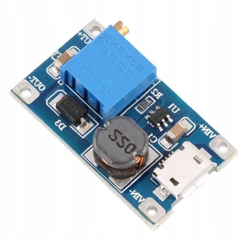

Przetwornica Step Up 5V 28V DC 2A MT3608