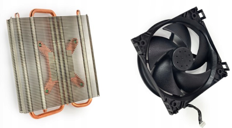 Radiator chłodzenie wentylator XBOX ONE FAT SERWIS KONSOL PS4 PS5 Kraków