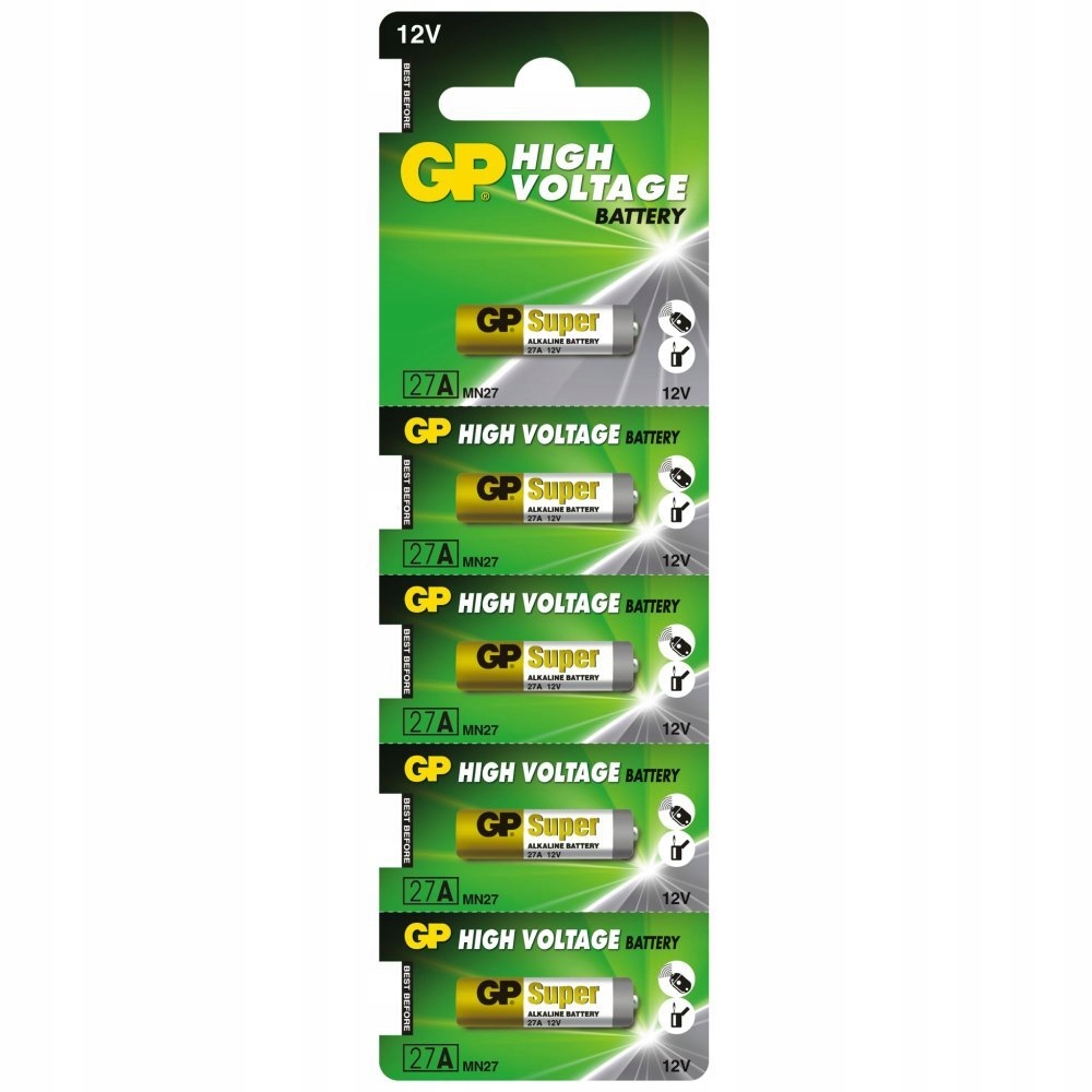 

5 x bateria Gp 12V L828 F A27 MN27 828 A 27