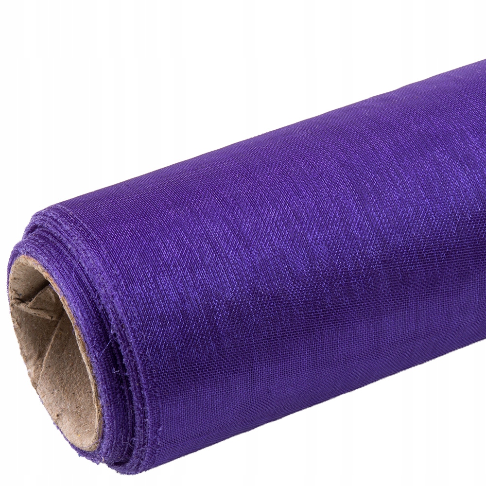 

Organza Organtyna Plain Tiul 16cm/9m Fiolet