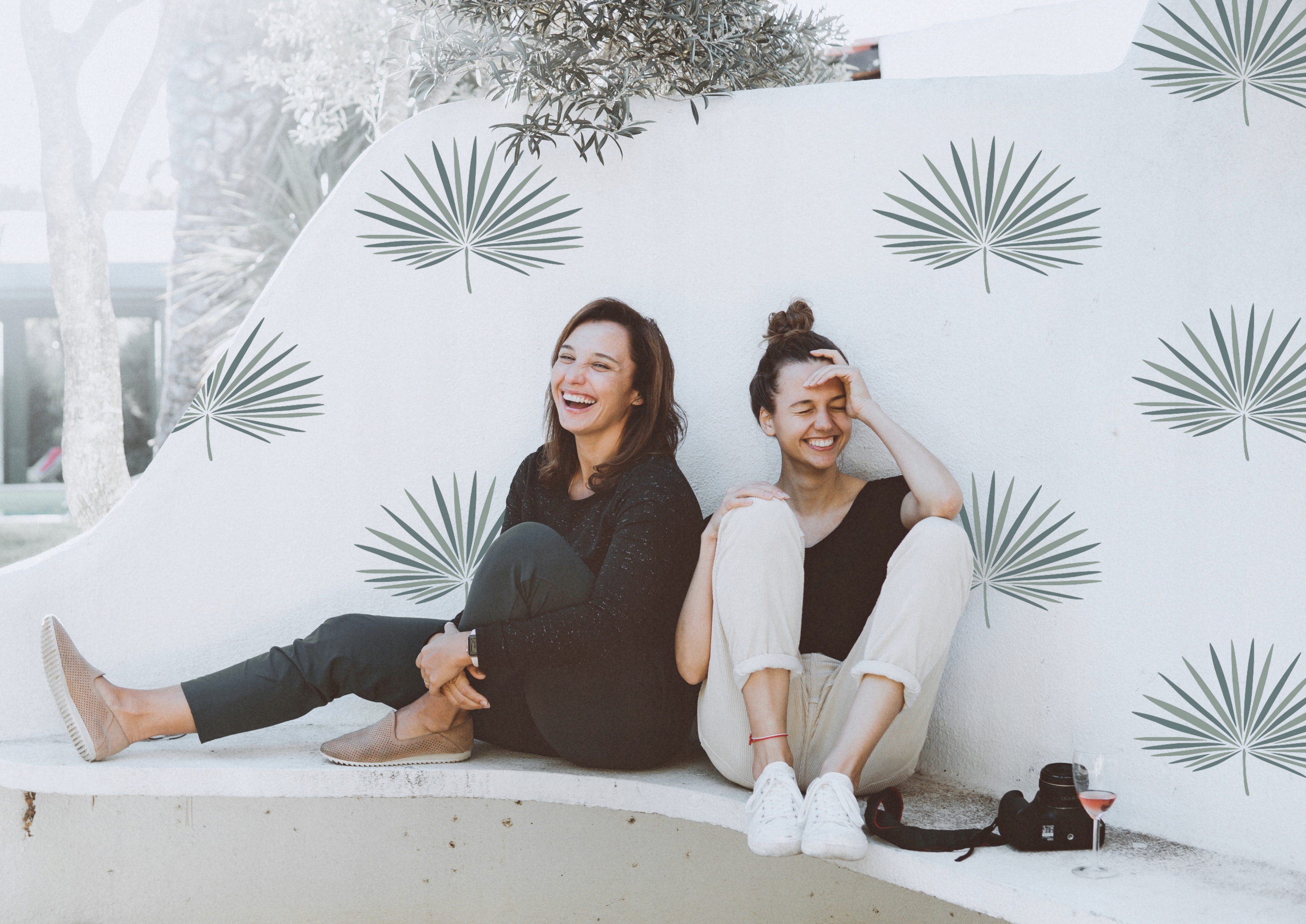 SZABLONY MALARSKIE WIELOKROTNE 2 szt.- DUŻE LIŚCIE Długość (cm) 90 cm