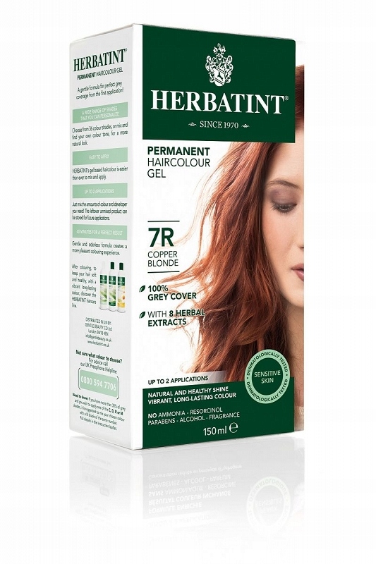 

7R Miedziany Blond Herbatint Farba Ziołowa