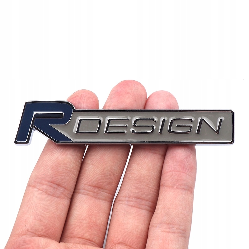 EMBLEMAT LOGO ZNACZEK VOLVO R-DESIGN - CIEMNO GR Numer katalogowy części 123321