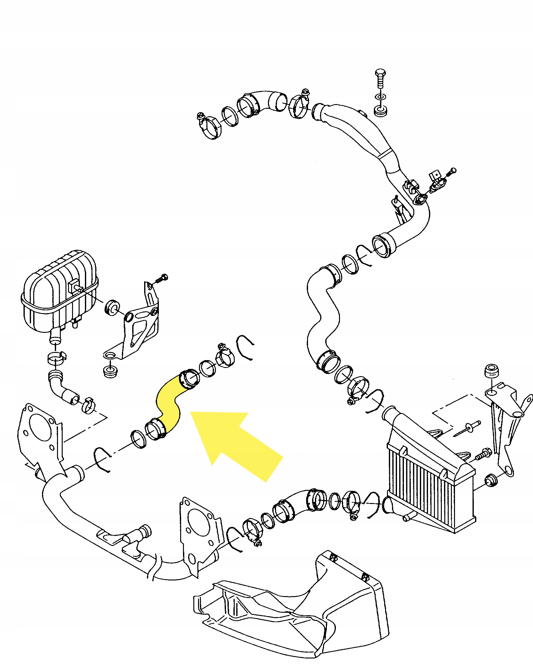 PRZEWOD RURA WAZ TURBO VW PASSAT B5 1 9TDI AWX AVF Engine Type Diesel