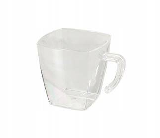 Pucharki plastikowe do deserów pojemniki na przekąski COFFEE 60ml 20 sztuk