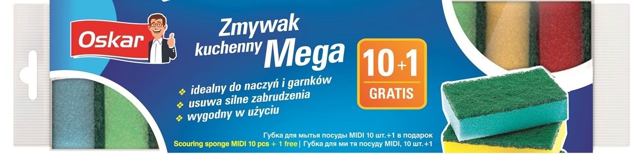 

Gąbki Zmywaki Kuchenne Do Naczyń Gąbka 10sz Oskar