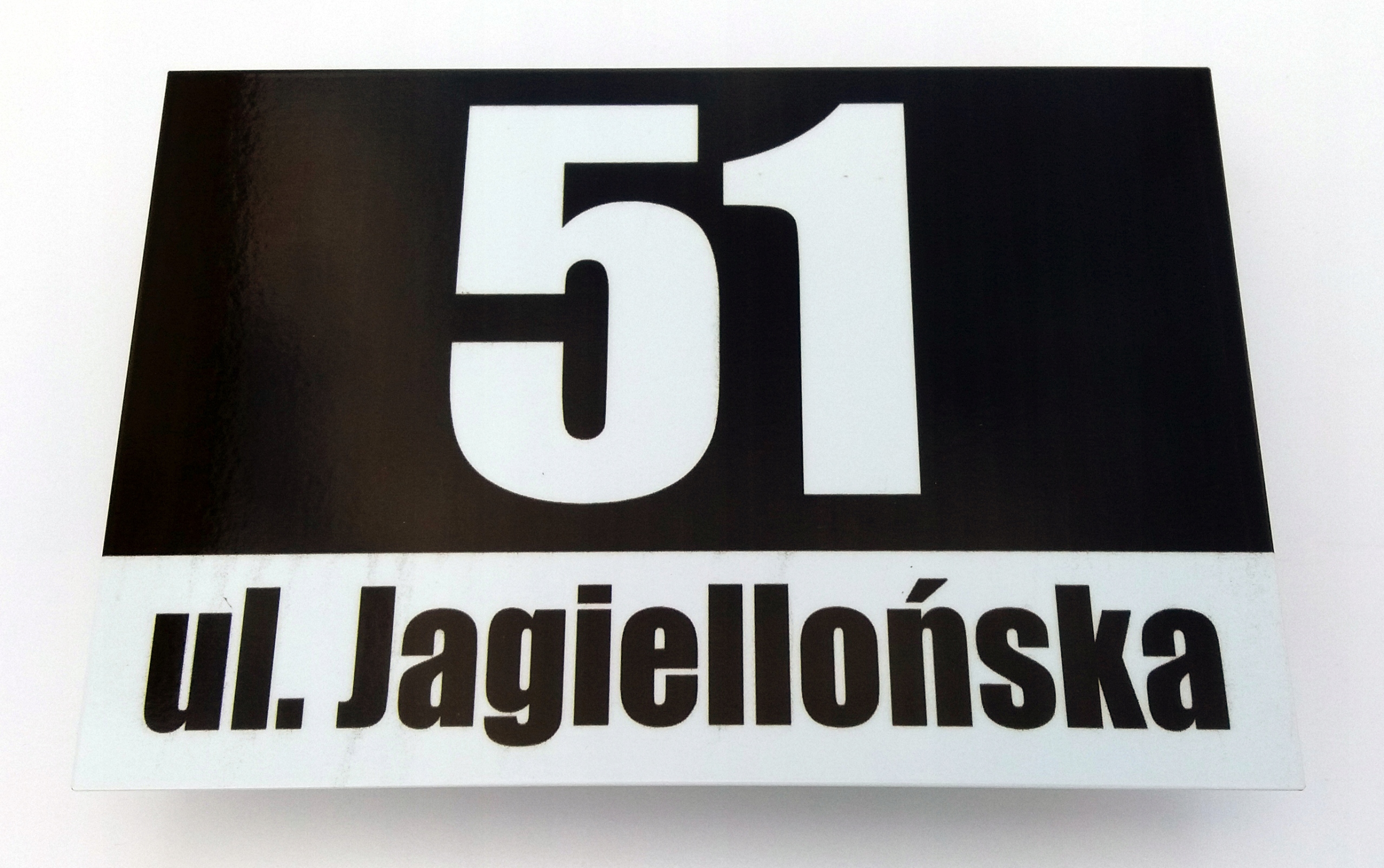 Numer na posesję bramę cyfra numerek Tabliczka Kod producenta 3